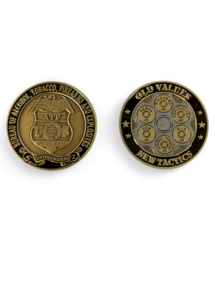 ATF CHALLENGE COIN – Sally's Cop Shop