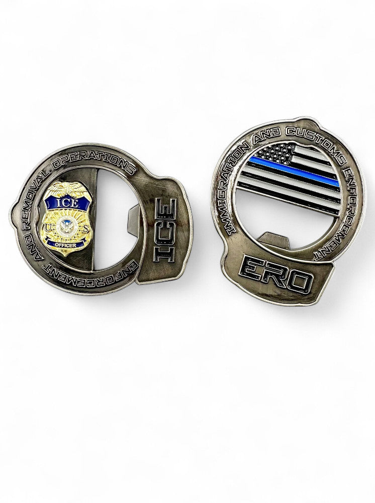 ICE ERO HANDCUFF CHALLENGE COIN