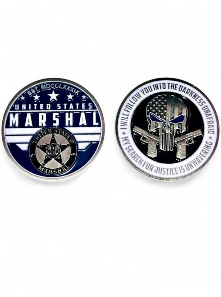 USMS CHALLENGE COIN – Sally's Cop Shop