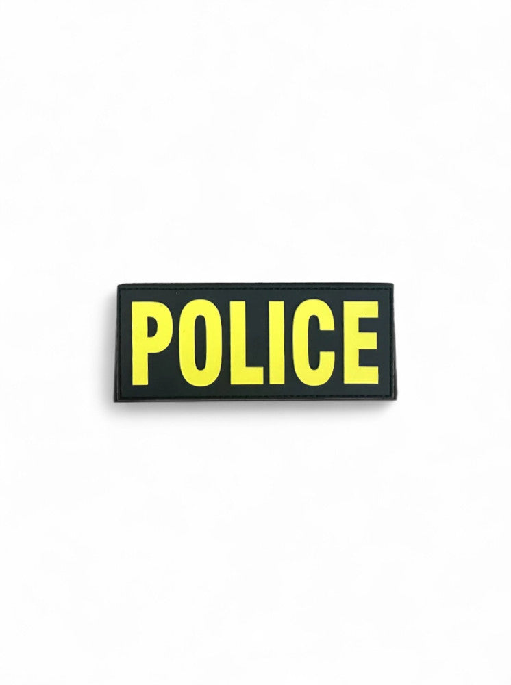 PVC POLICE PATCH 5"X2"