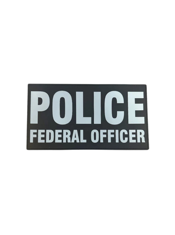 PVC POLICE FEDERAL OFFICER 9"X 5"