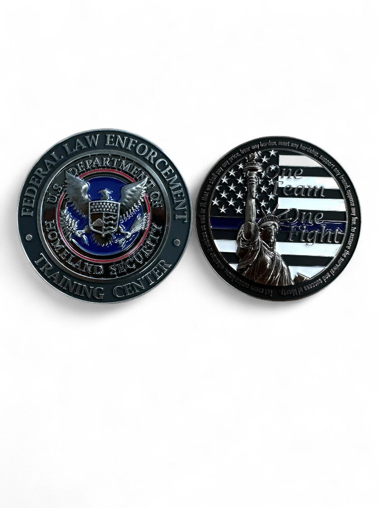 DHS FLETC CHALLENGE COIN