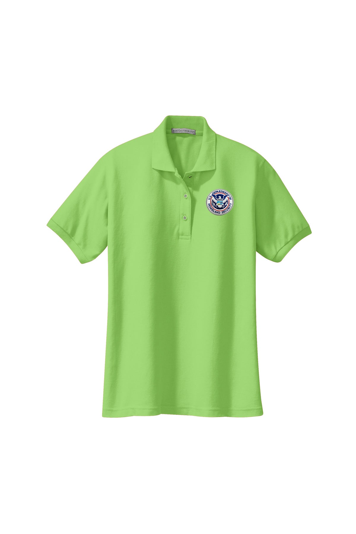 CLEARANCE WOMEN'S DHS SEAL PORT AUTHORITY POLO - L500