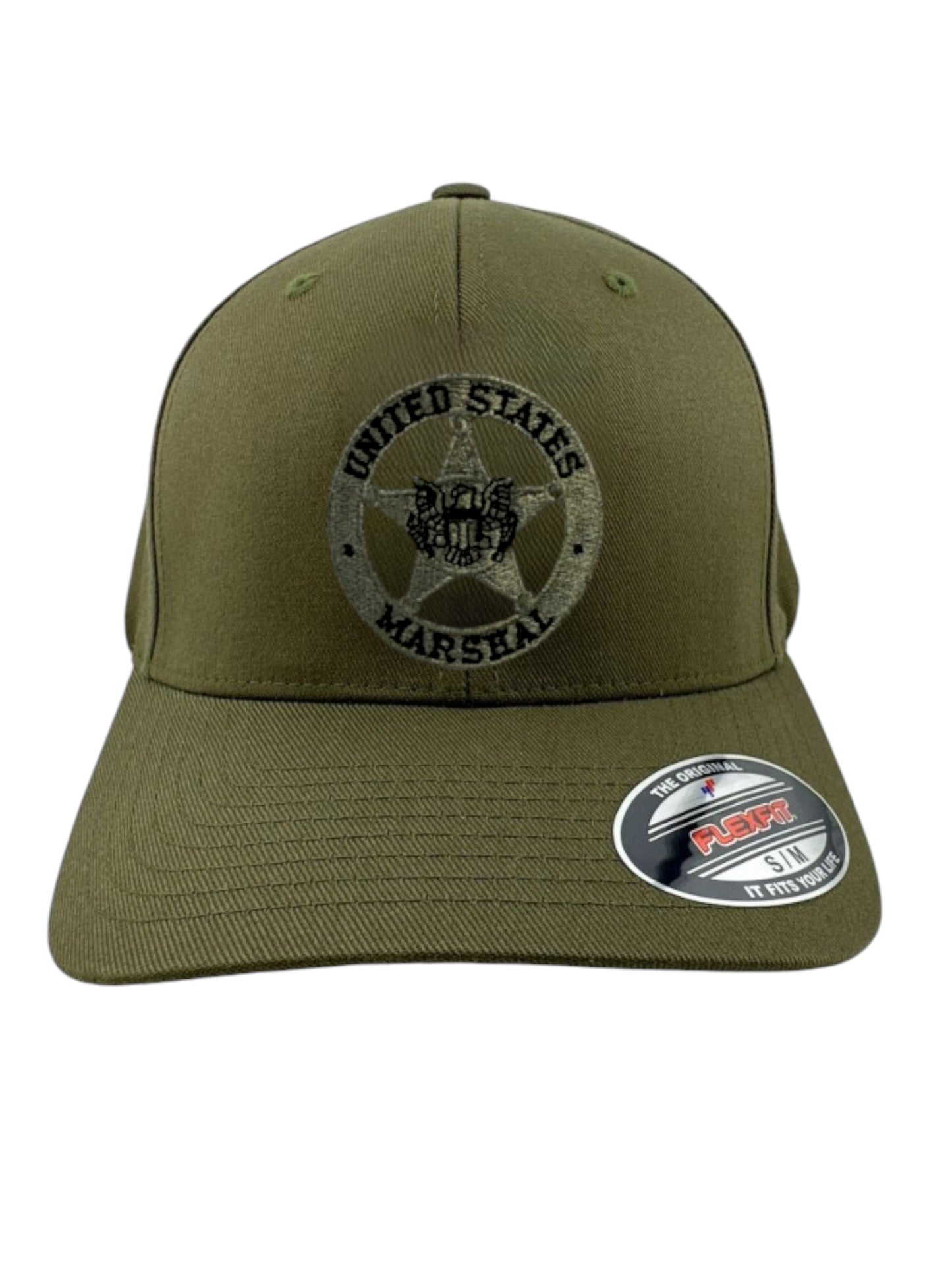 USMS STAR EMBROIDERED FLEXFIT HAT