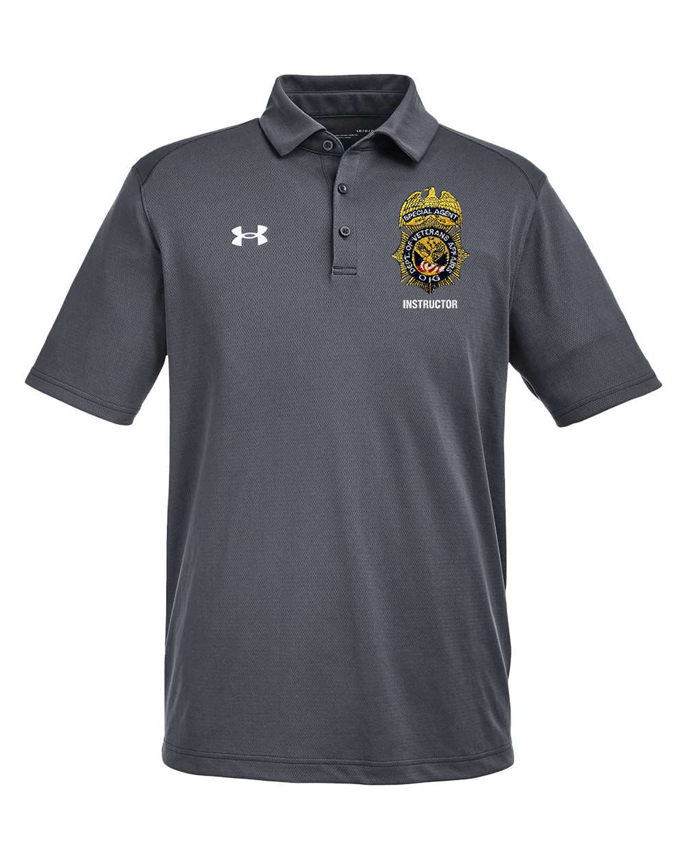 MEN'S VA OIG BADGE ON UNDER ARMOUR TECH POLO-1370399