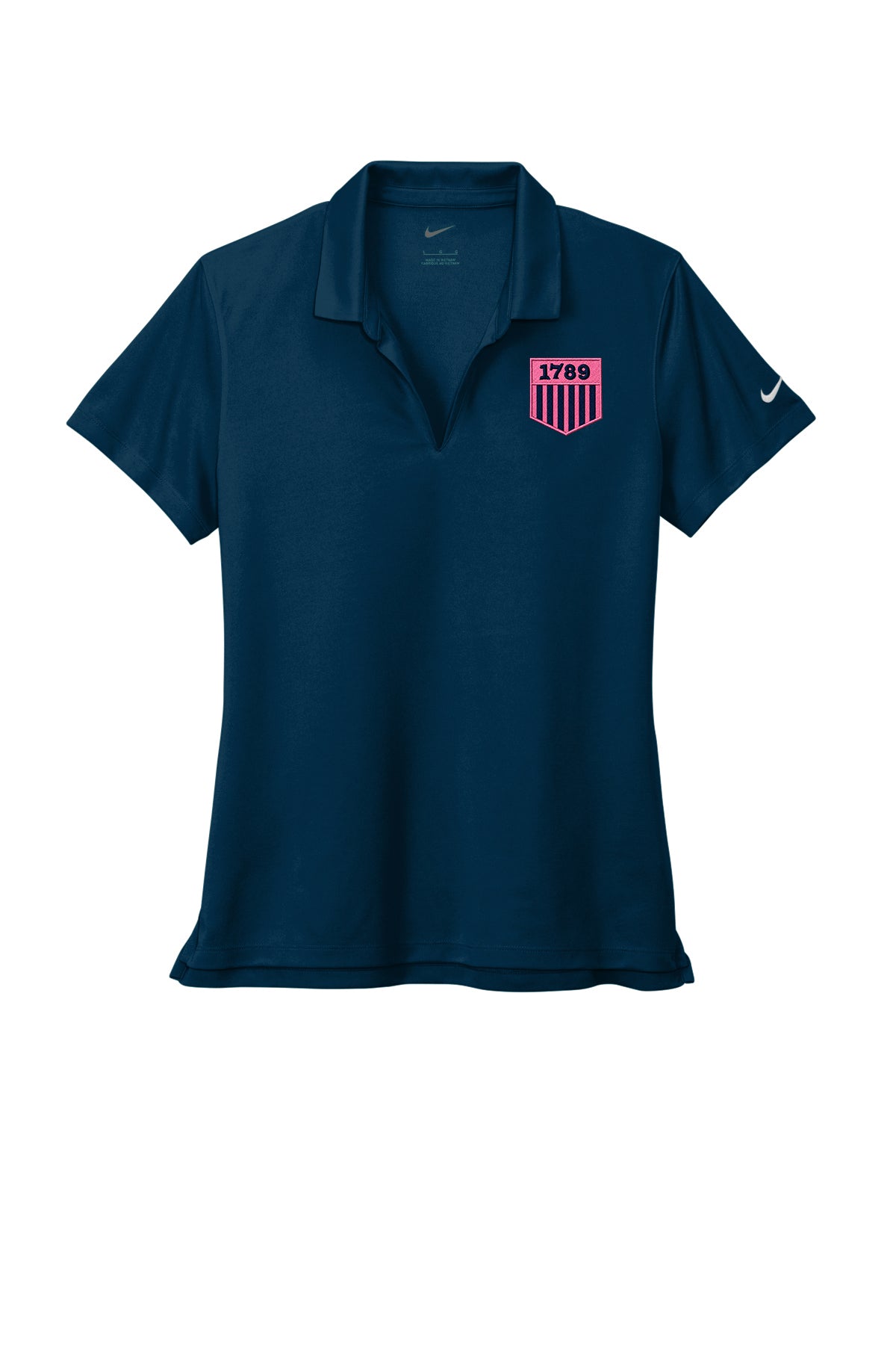 LADIES NIKE DRI FIT MICRO PIQUE POLO 2.0 W/ EMB 1789 SHIELD-NKDC1991