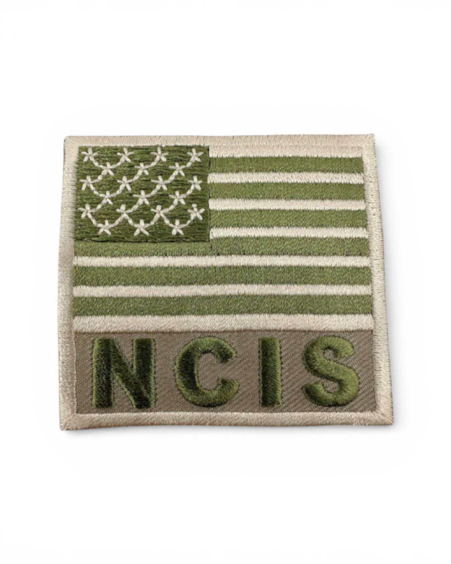 NCIS FLAG PATCH-TAN/OD