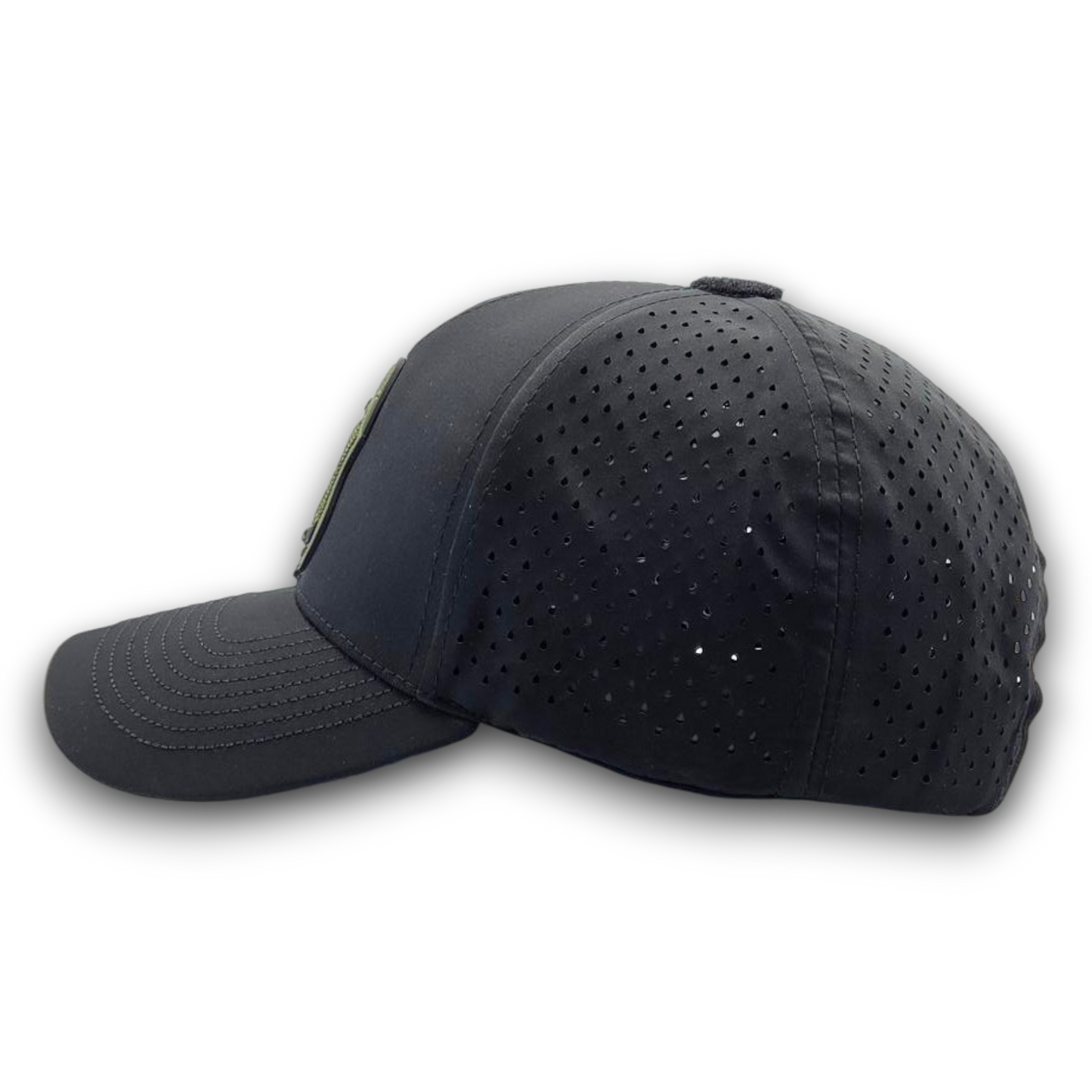 NPS PARK RANGER BADGE GOLD PVC PATCH SCS BRAND PERFORATED MESH HAT