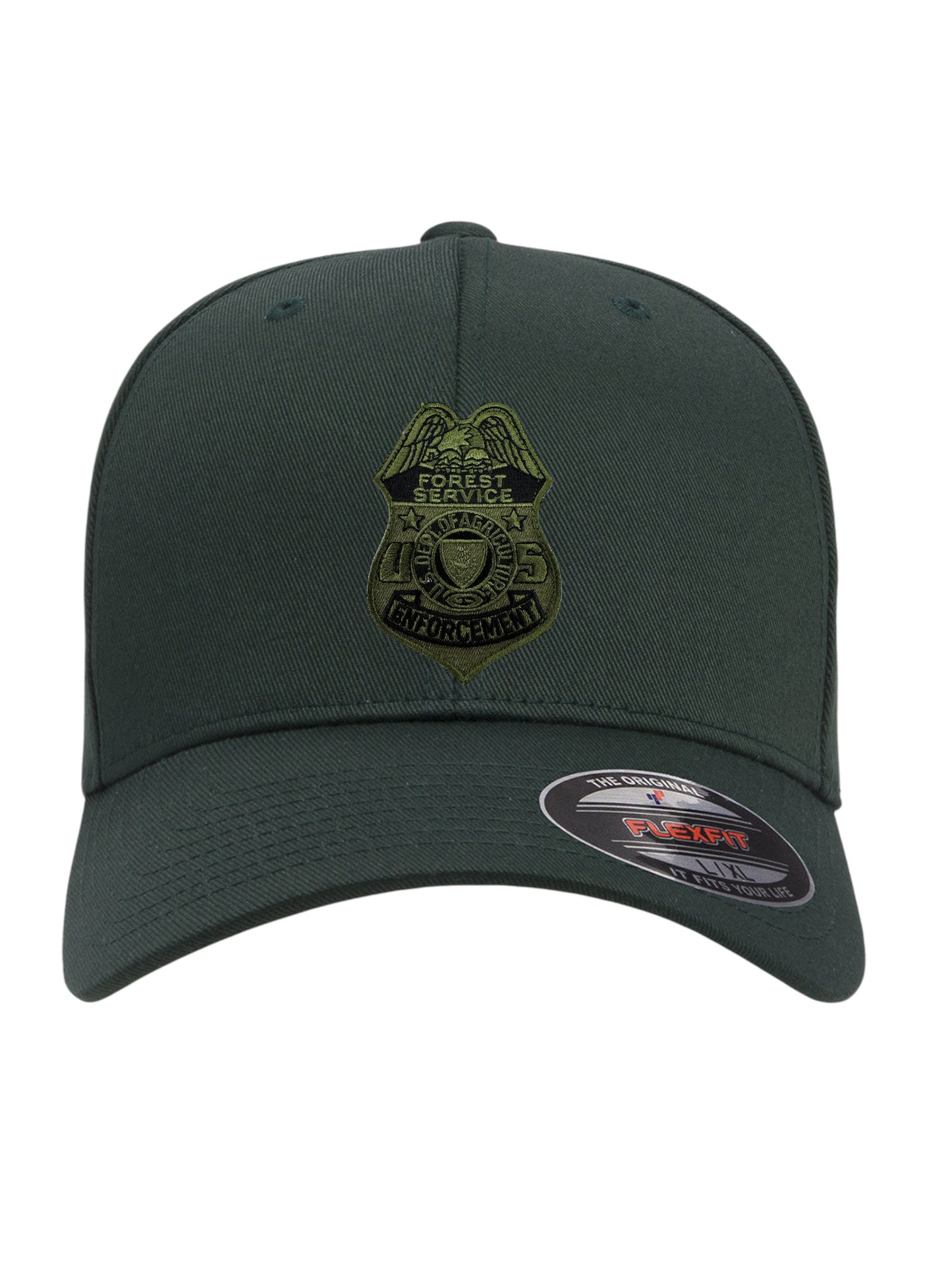 USFS ENFORCEMENT BADGE FLEXFIT HAT
