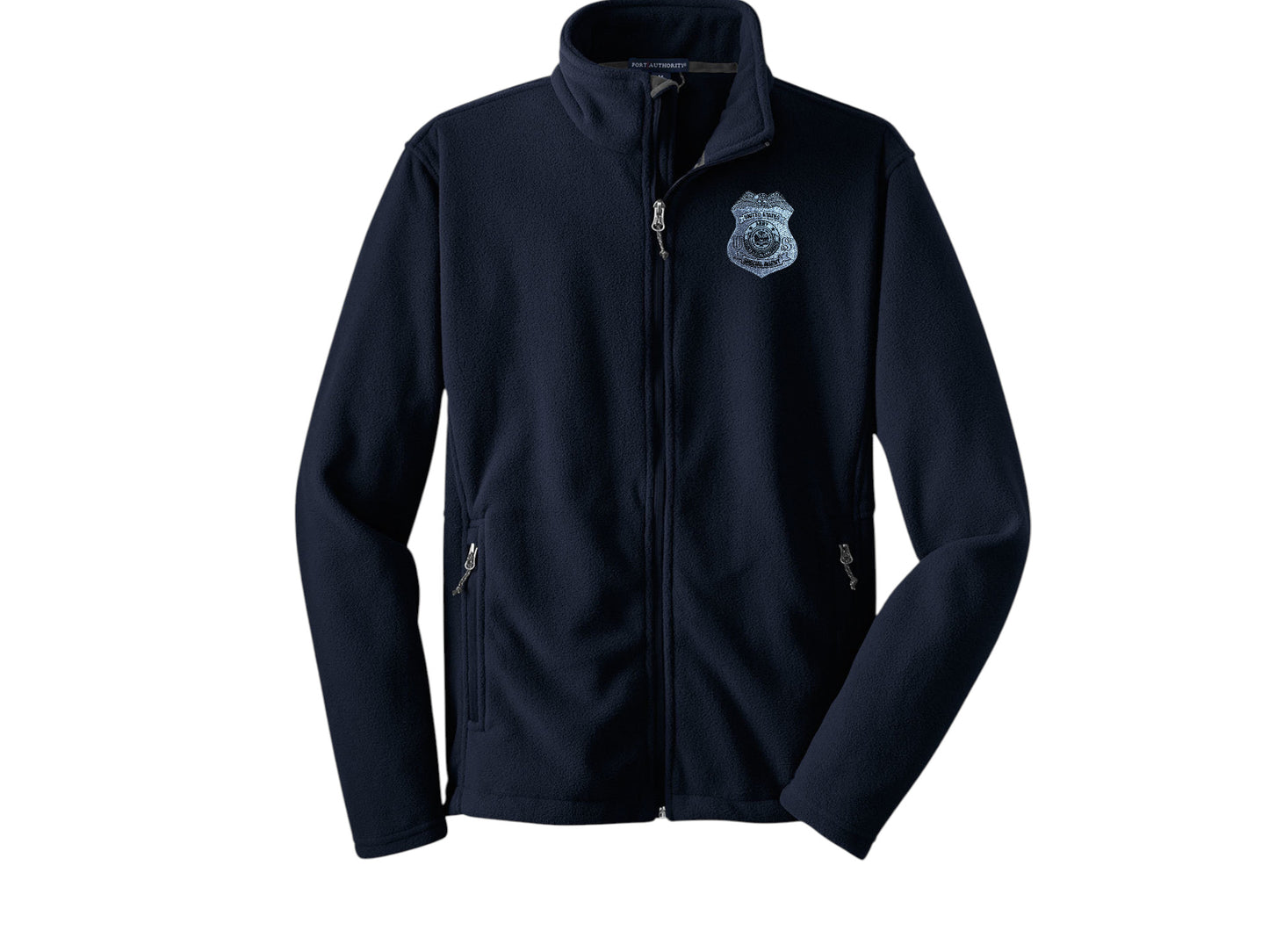MEN'S ARMY CI SPECIAL AGENT BADGE FLEECE FULL ZIP JACKET-F217