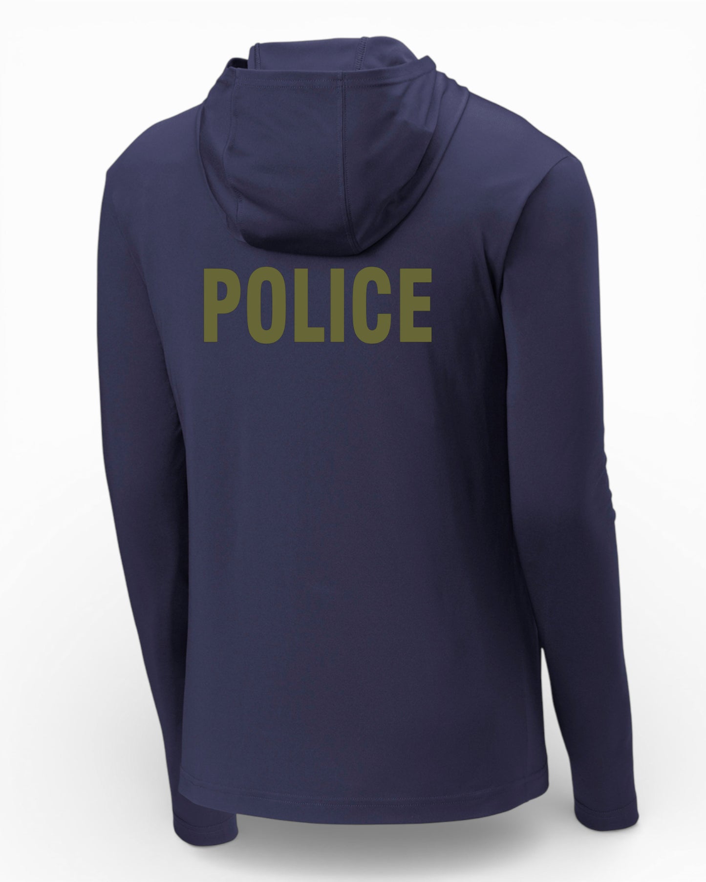 POLICE BACKPRINT PERFORMANCE AGENCY RAID HOODED PULLOVER-ST358