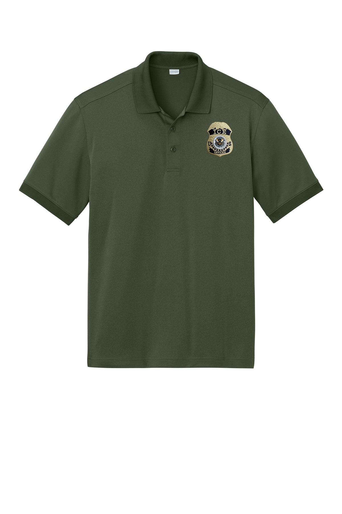 CS450 WORKWEAR PRO POLO WITH ICE OFFICER BADGE CLEARANCE