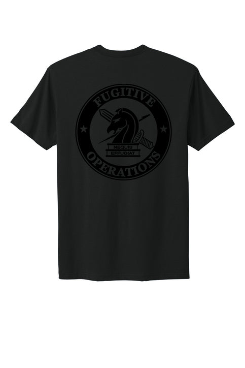PRINTED ICE FUGITIVE OPS T-SHIRT NEXT LEVEL SOFT COTTON 3600