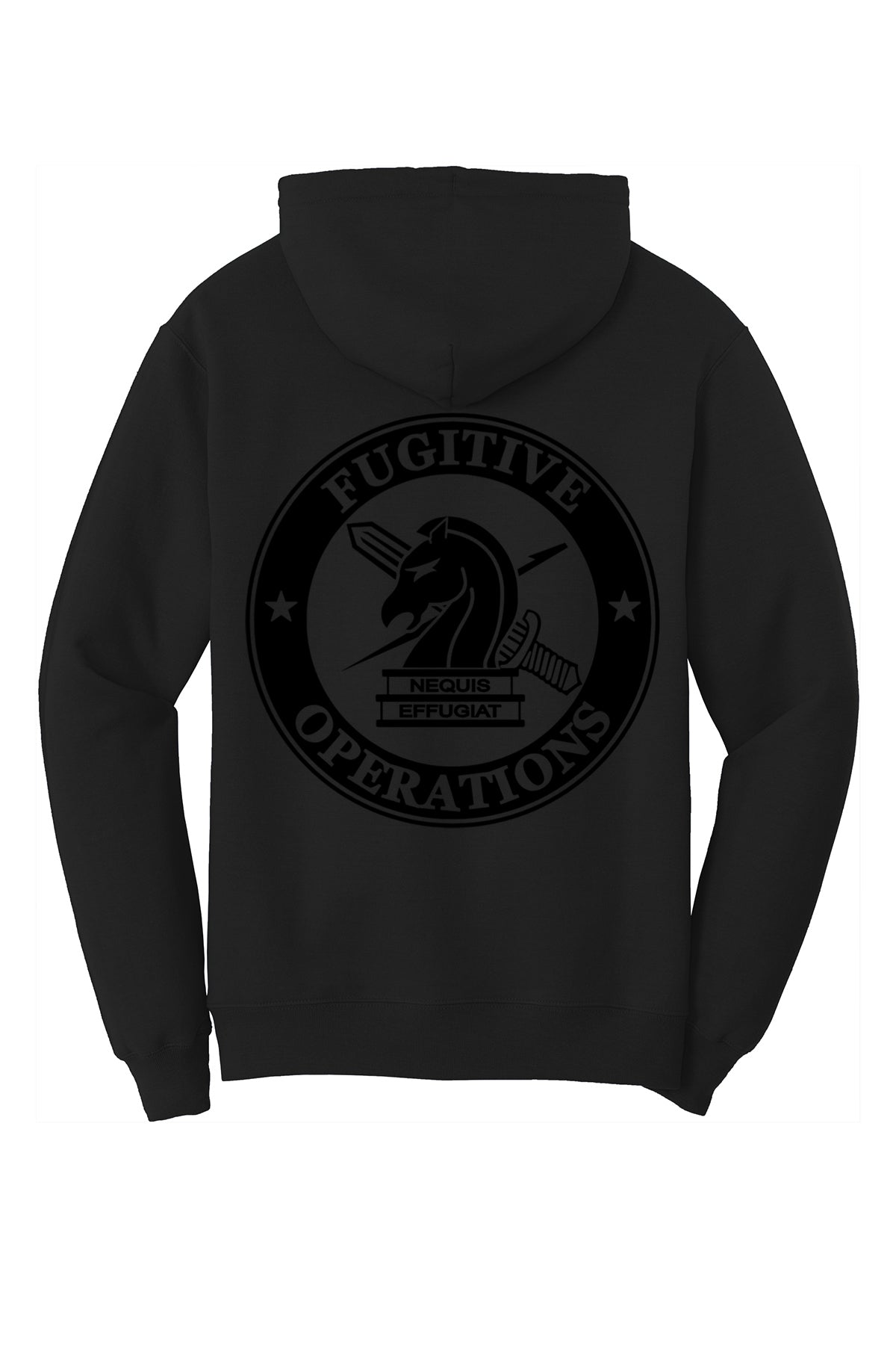 PRINTED ICE FUGITIVE OPS HOODED SWEATSHIRT 50/50 FLEECE PC78H