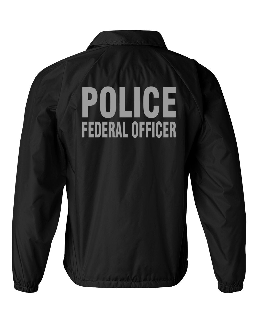 VA POLICE OFFICER BADGE RAID JACKET-BLACK/GREY INK-3100 CLEARANCE