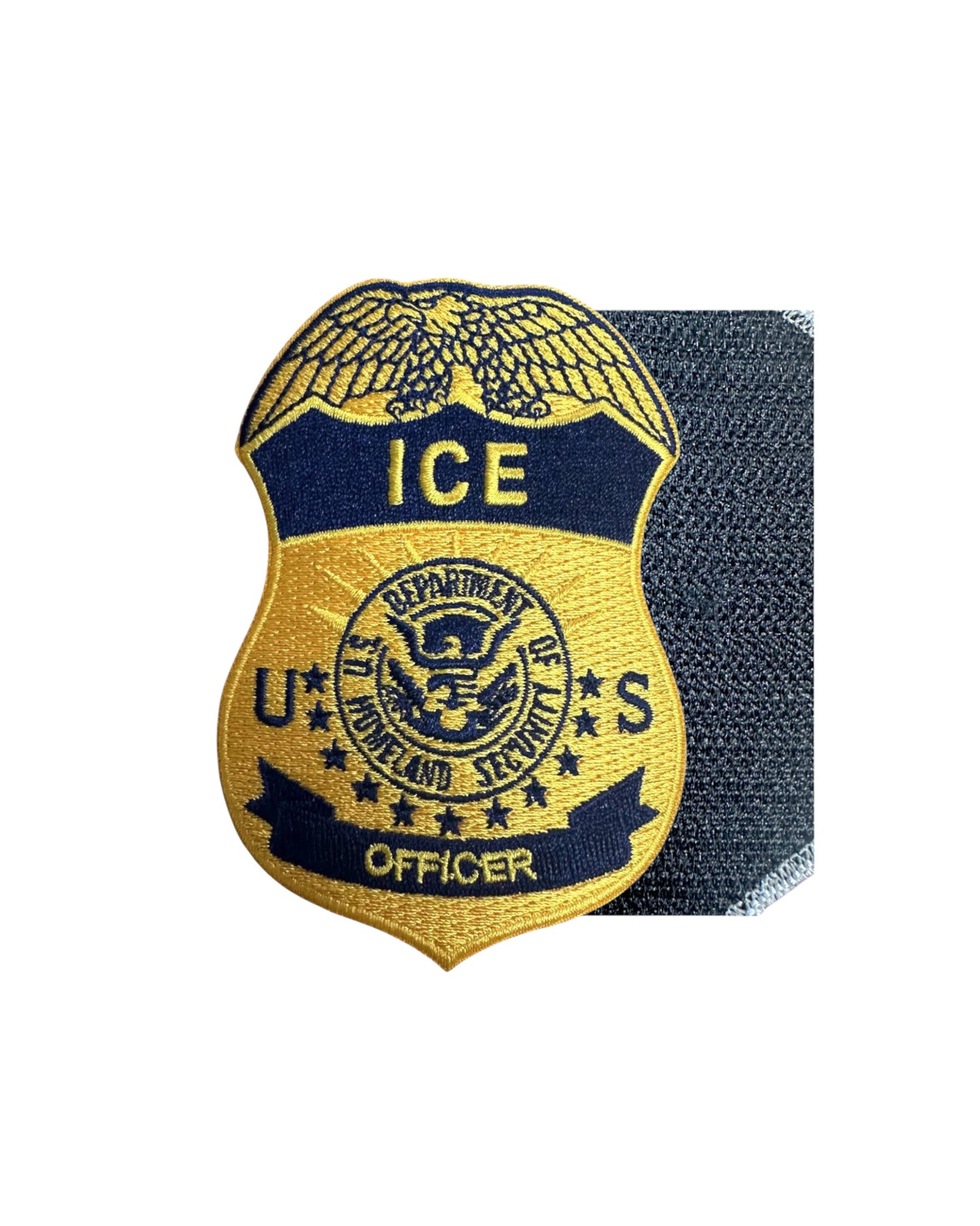 ICE OFFICER BADGE PATCH