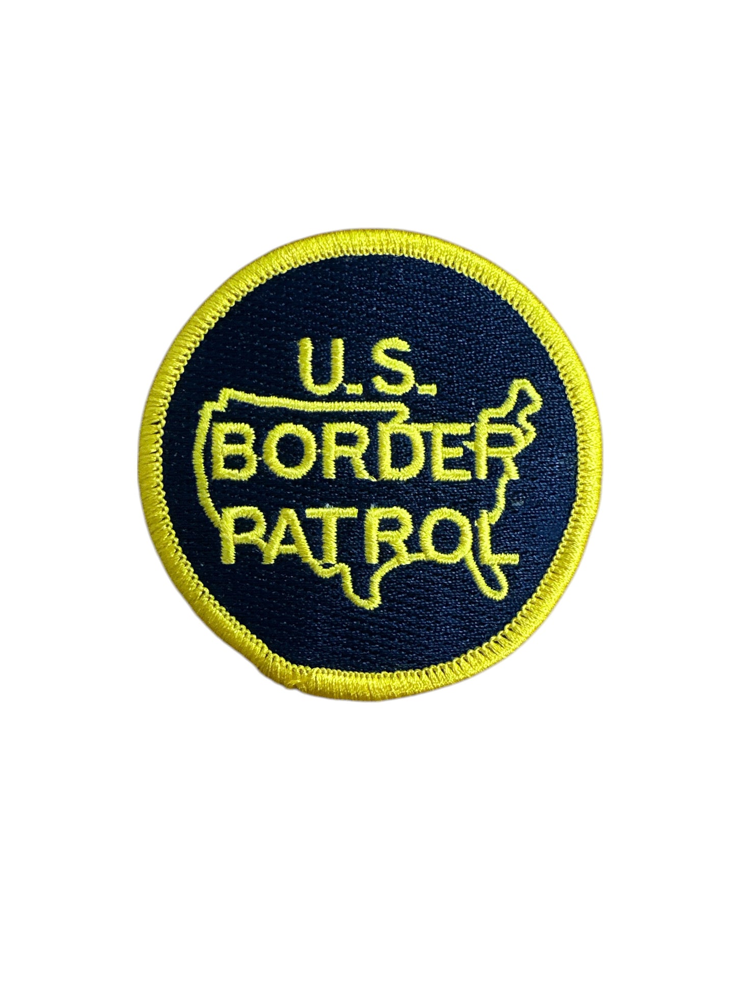 USBP SEAL PATCH GOLD/NAVY