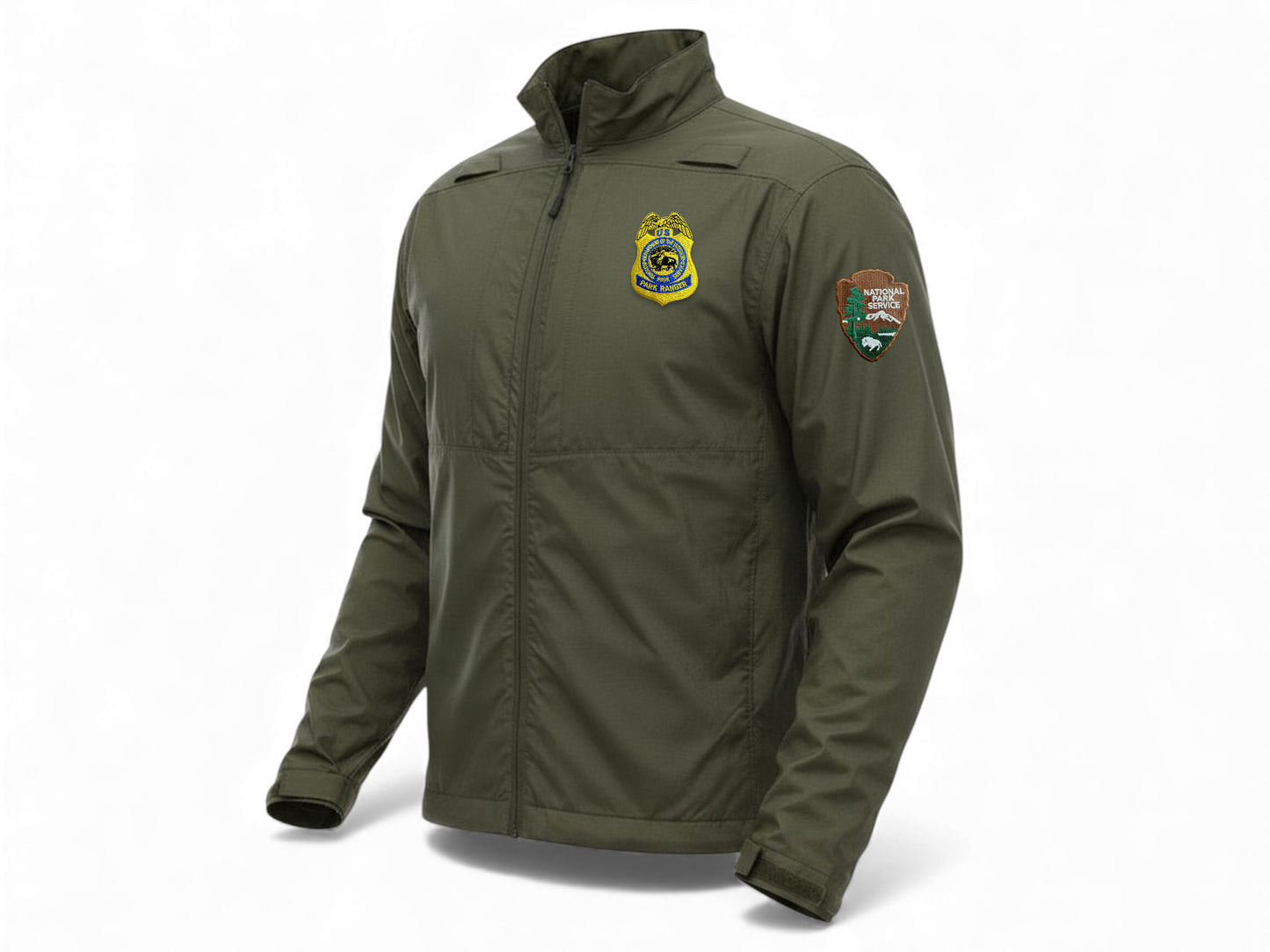 FIRST TACTICAL PACK-IT JACKET NPS GOLD BADGE