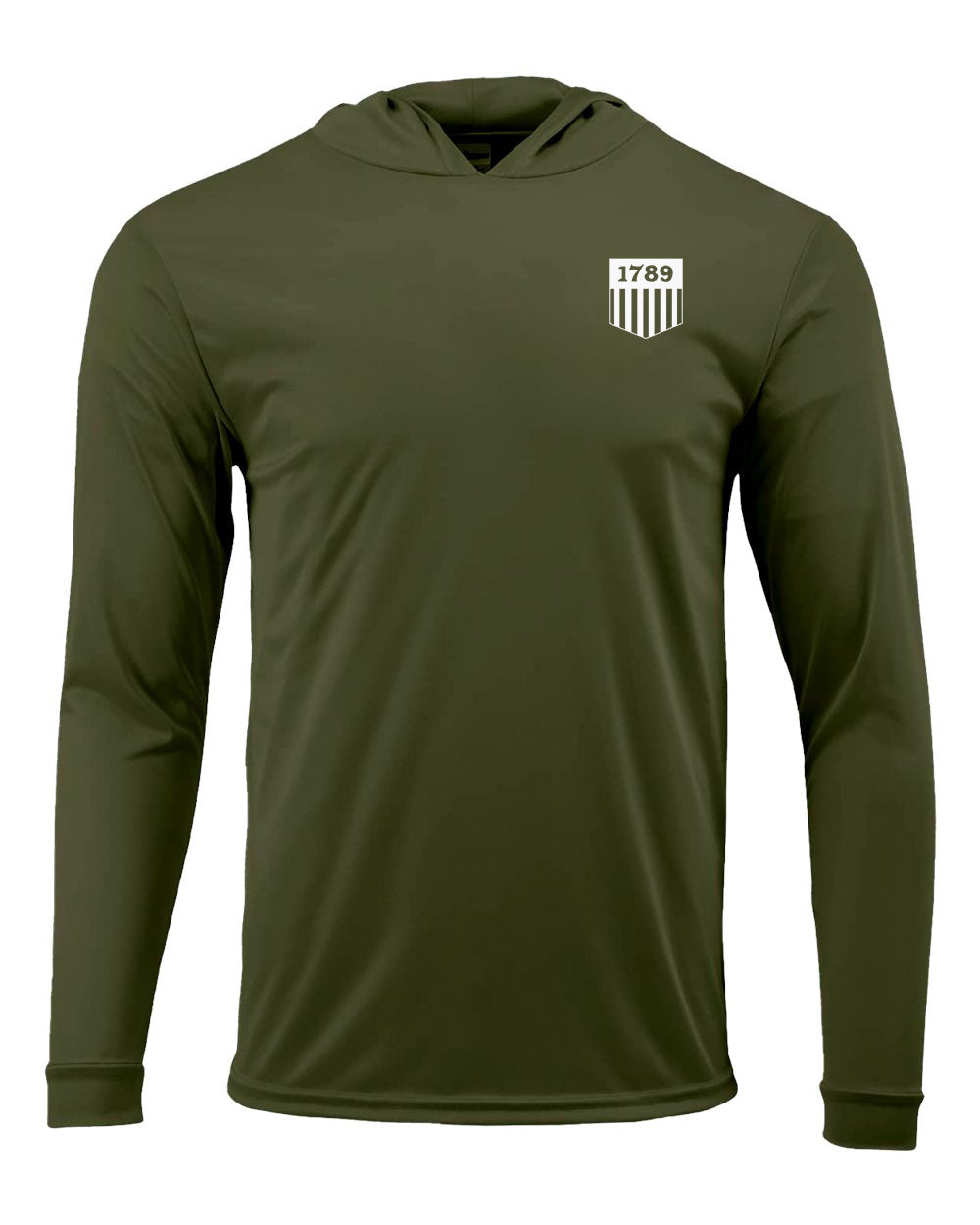 1789 SHIELD HOODED PULLOVER L/S T-SHIRT 220