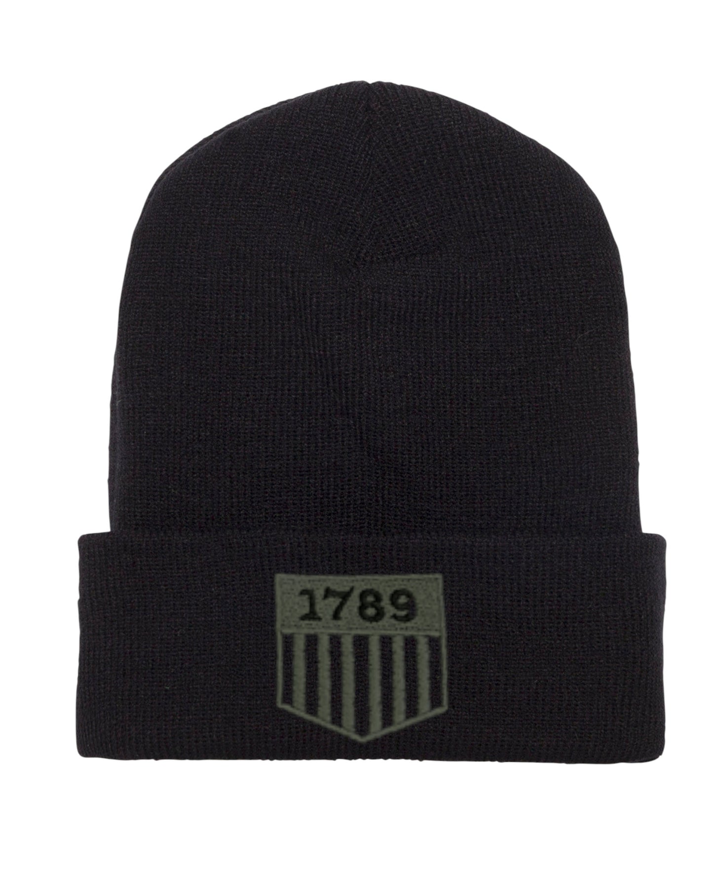 1789 SHIELD CUFFED KNIT BEANIE