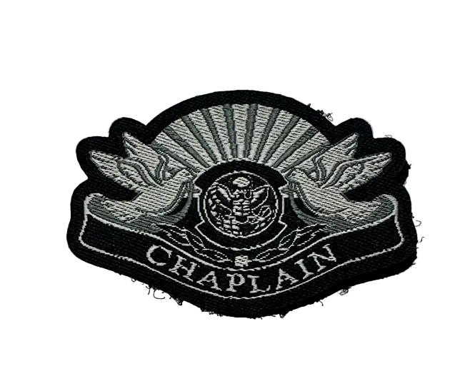 CBP CHAPLAIN PATCH 2" X 1.5"