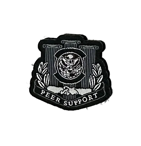 CBP PEER SUPPORT 1.25" X 1.5"