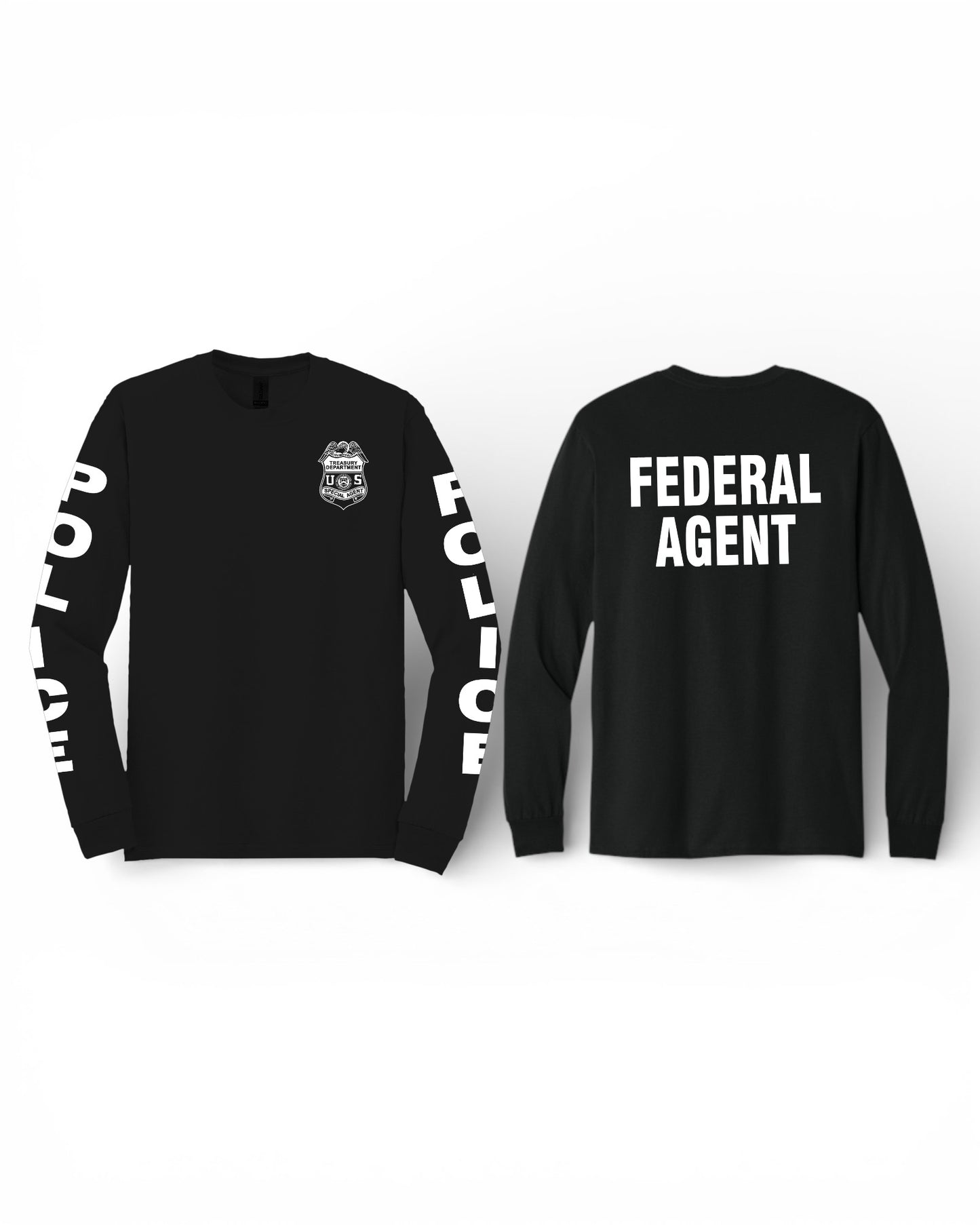 TIGTA S/A RAID LONG SLEEVE SHIRT-BLACK/WHITE INK