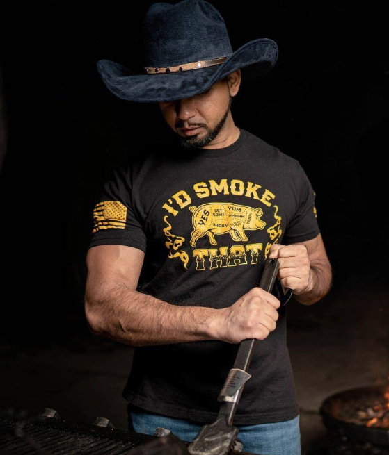 I'D SMOKE THAT TEE - BLACK