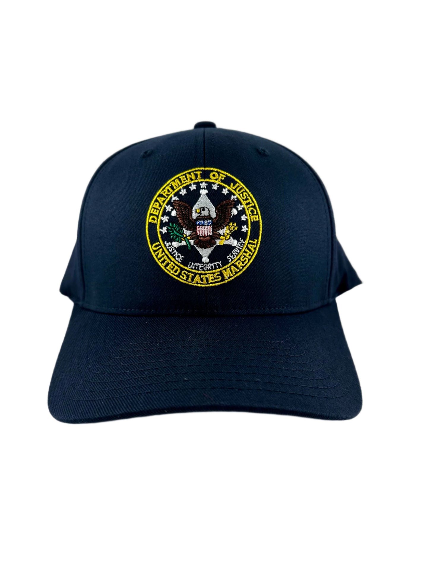 CLEARANCE USMS SEAL EMBROIDERED FLEXFIT HAT