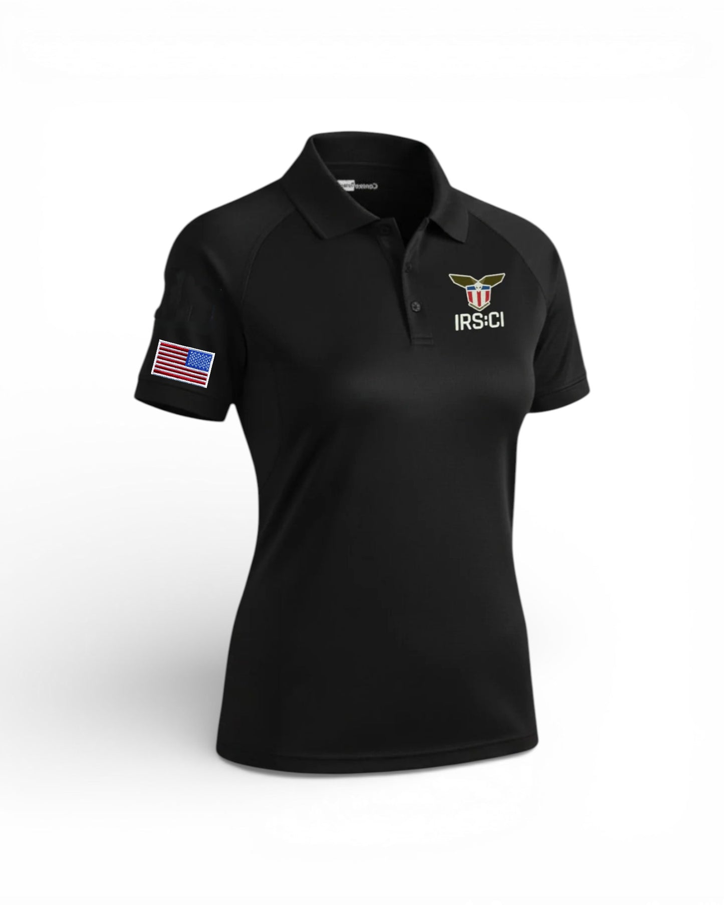 LADIES'S IRS CI S/A SEAL W/ REV MULTI FLAG POLO-CS411