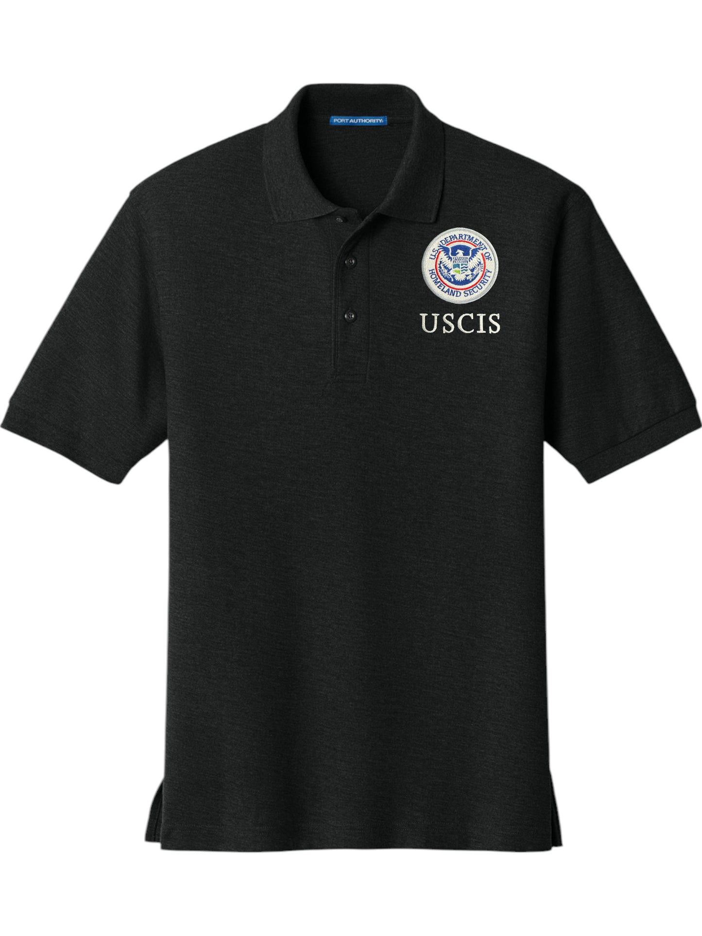 MEN'S USCIS PORT AUTHROITY POLO - K500 CLEARANCE