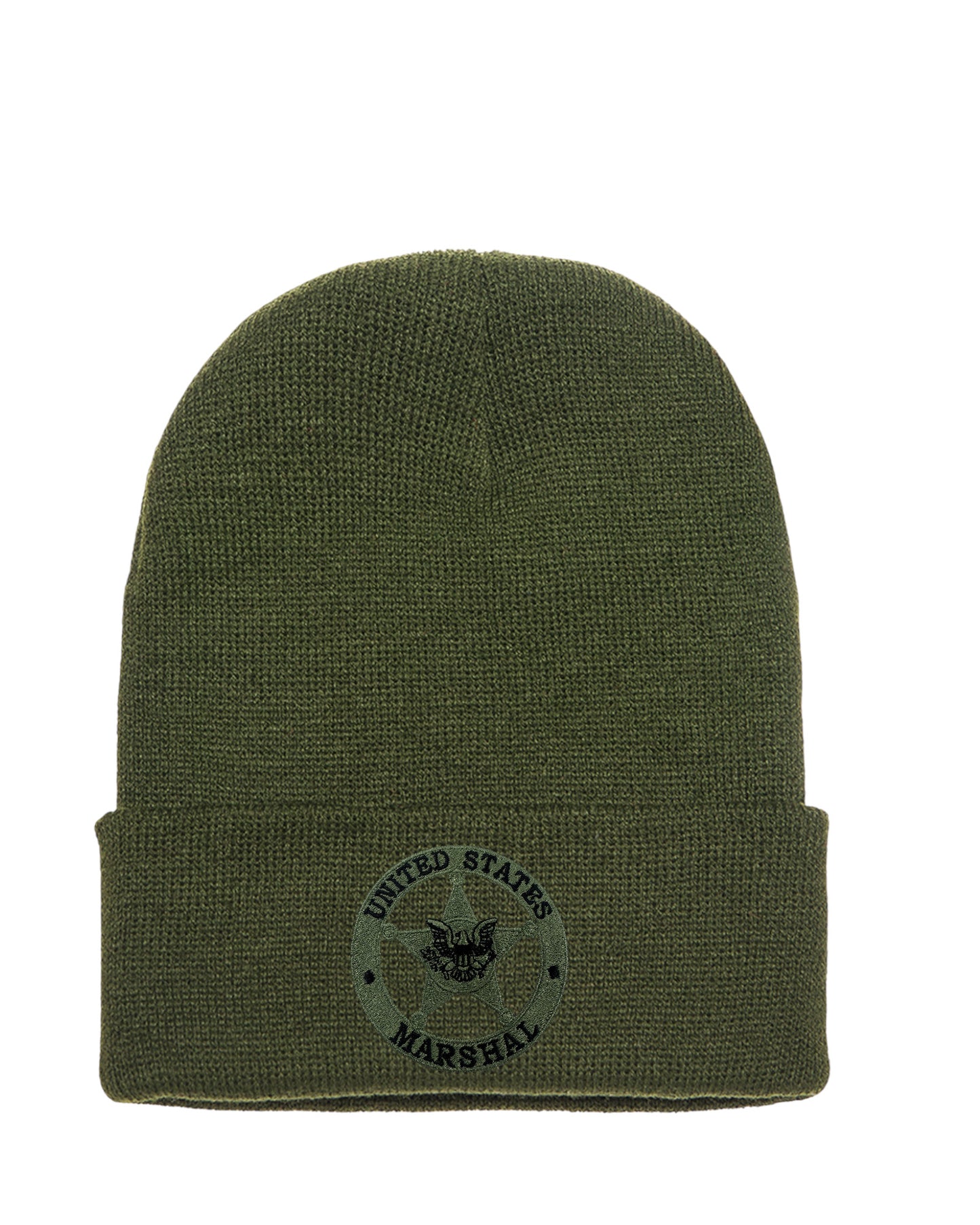 USMS EMBROIDERED CUFFED KNIT BEANIE