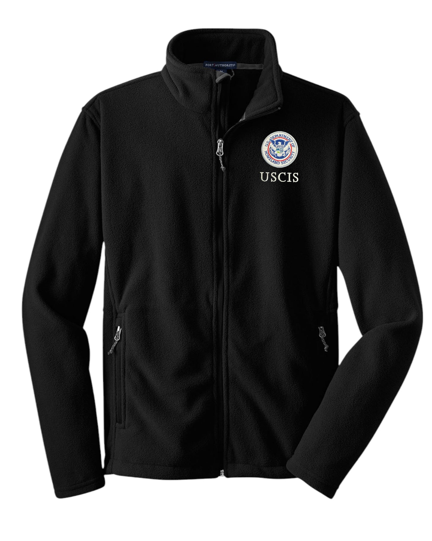 MEN'S USCIS FLEECE JACKET-F217 CLEARANCE
