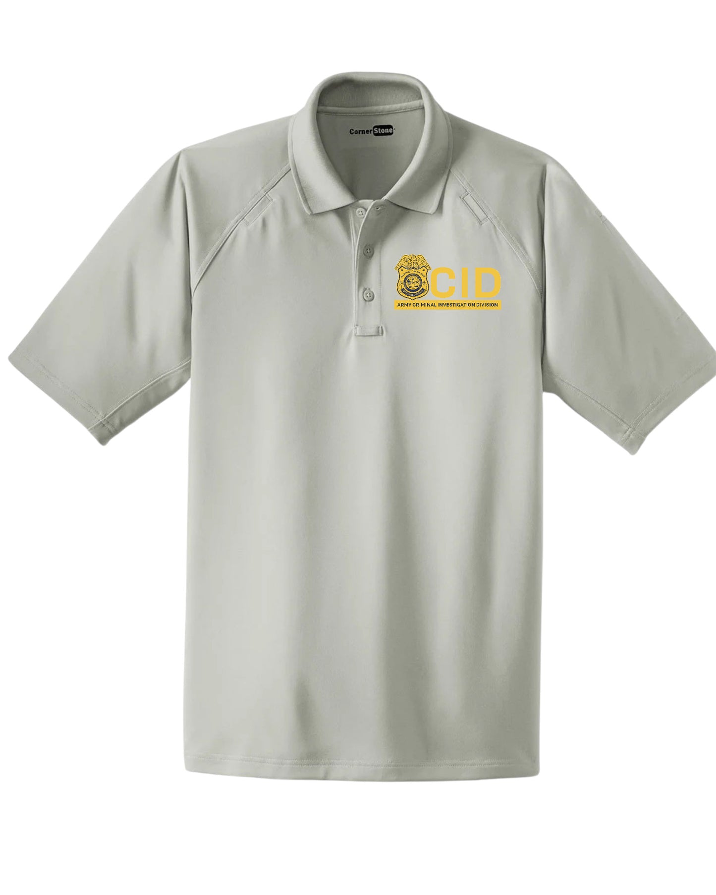 MEN'S ARMY CID SPECIAL AGENT PRINTED TACTICAL POLO -CS410