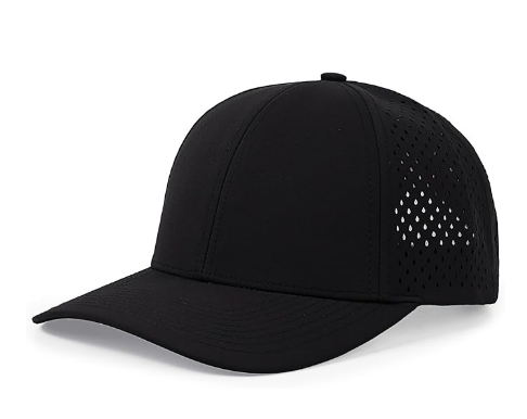 **NEW USMS PVC 1789 LOGO OD/BLACK SCS BRAND PERFORATED MESH HAT