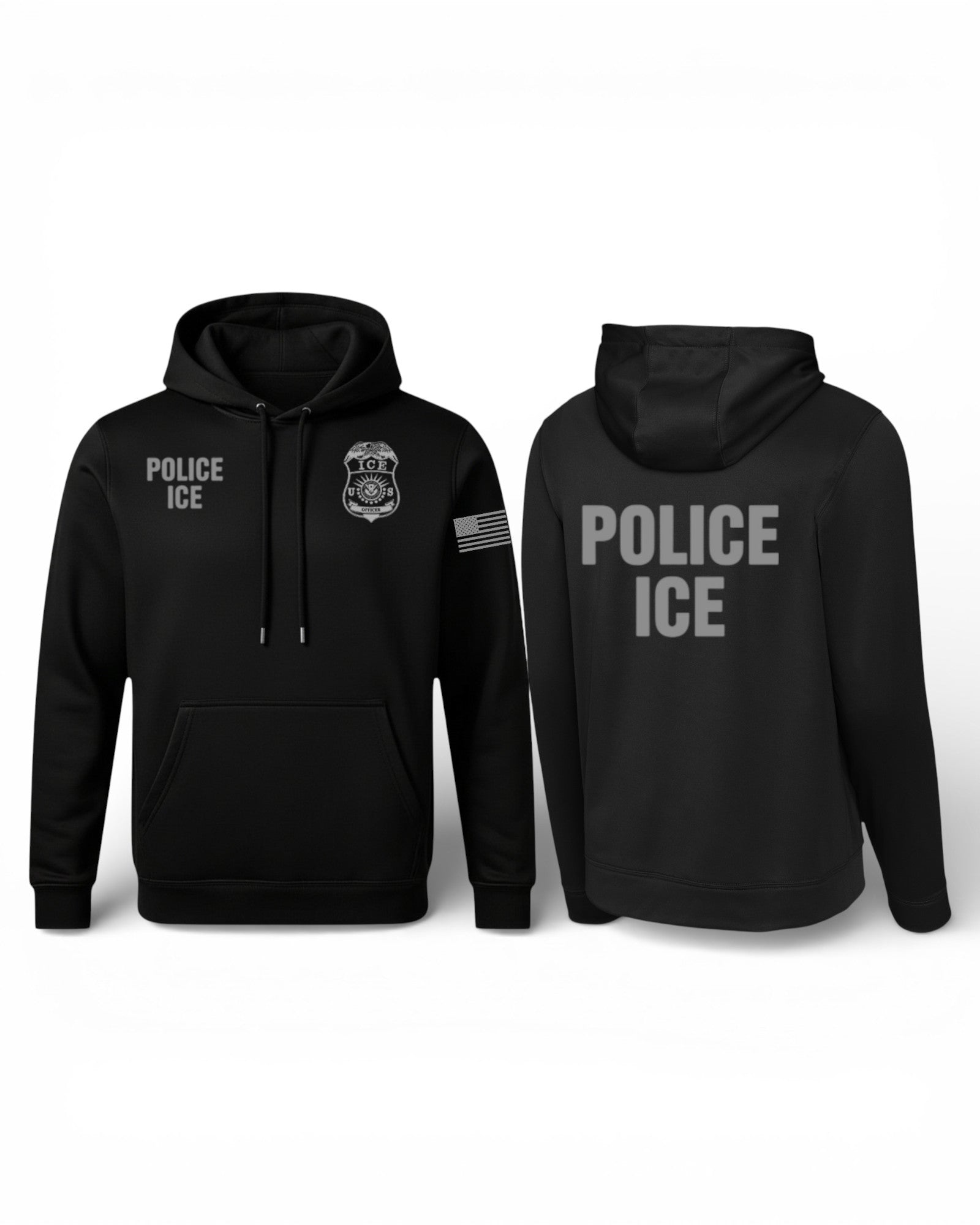 POLICE ICE WICKING HOODIE-F244 – Sally's Cop Shop