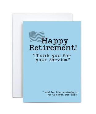 Happy Retirement Card