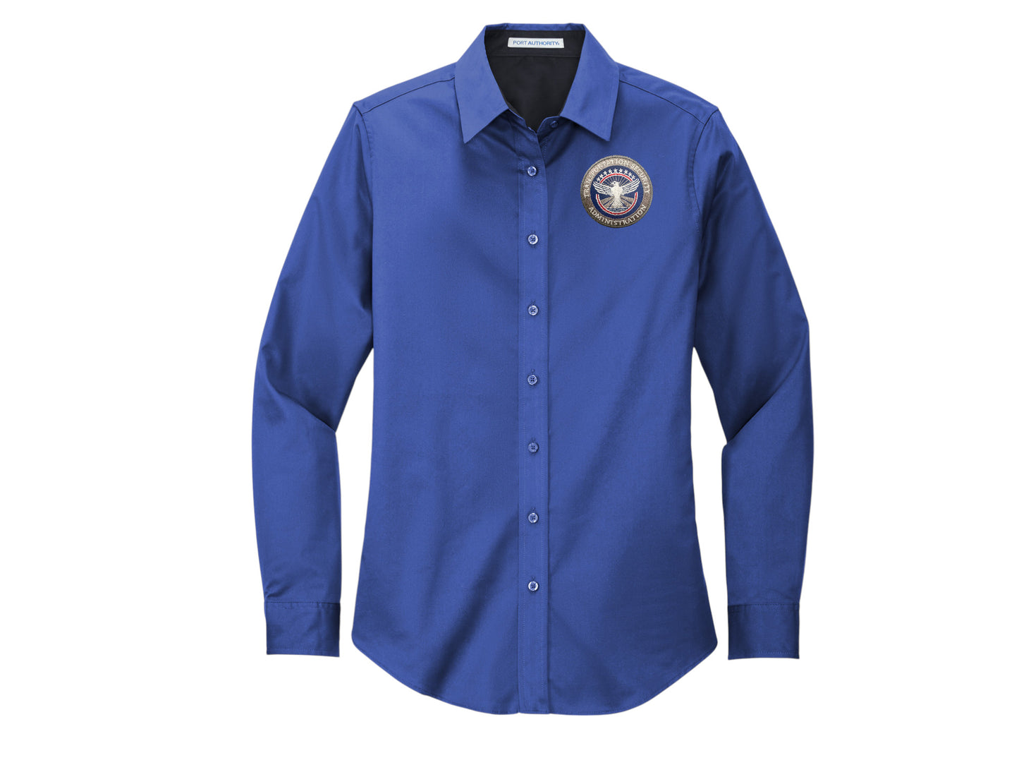 TSA INSIGNIA LONGSLEEVE LADIES TWILL BUTTON UP DRESS SHIRT-L608