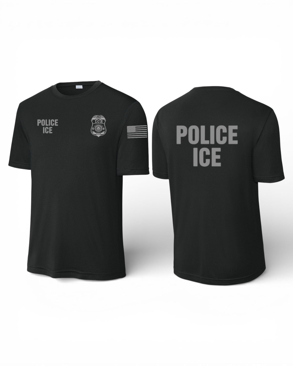 CLEARANCE POLICE ICE WICKING T-SHIRT-ST350