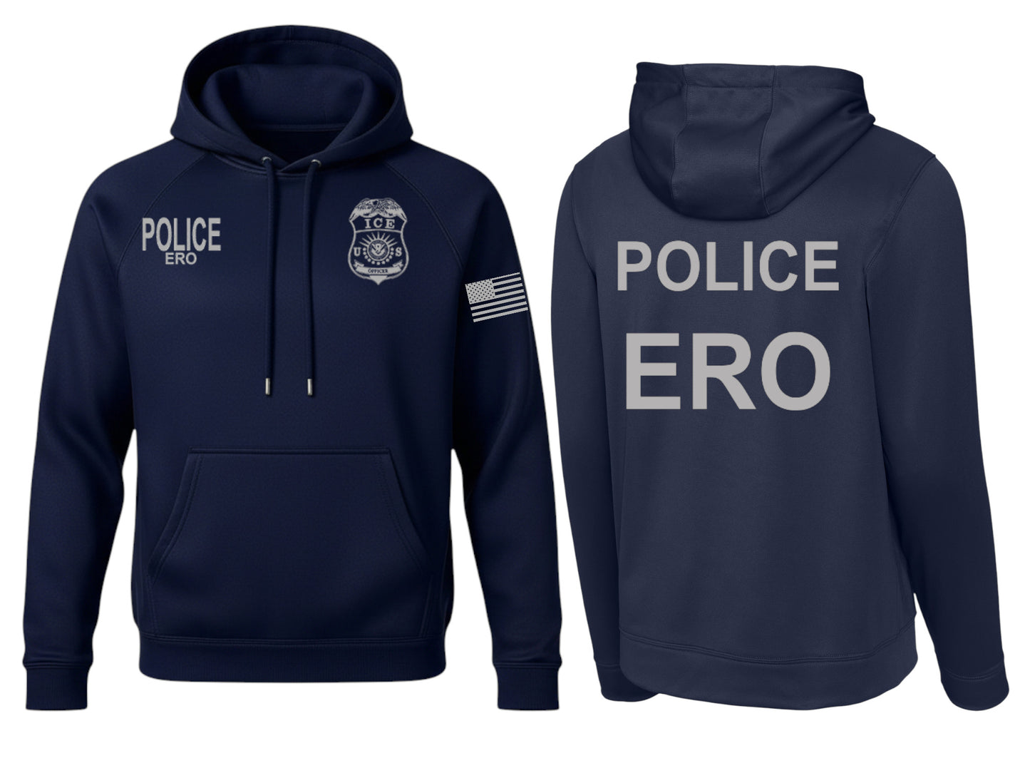 ICE ERO WICKING HOODED PULLOVER-F244