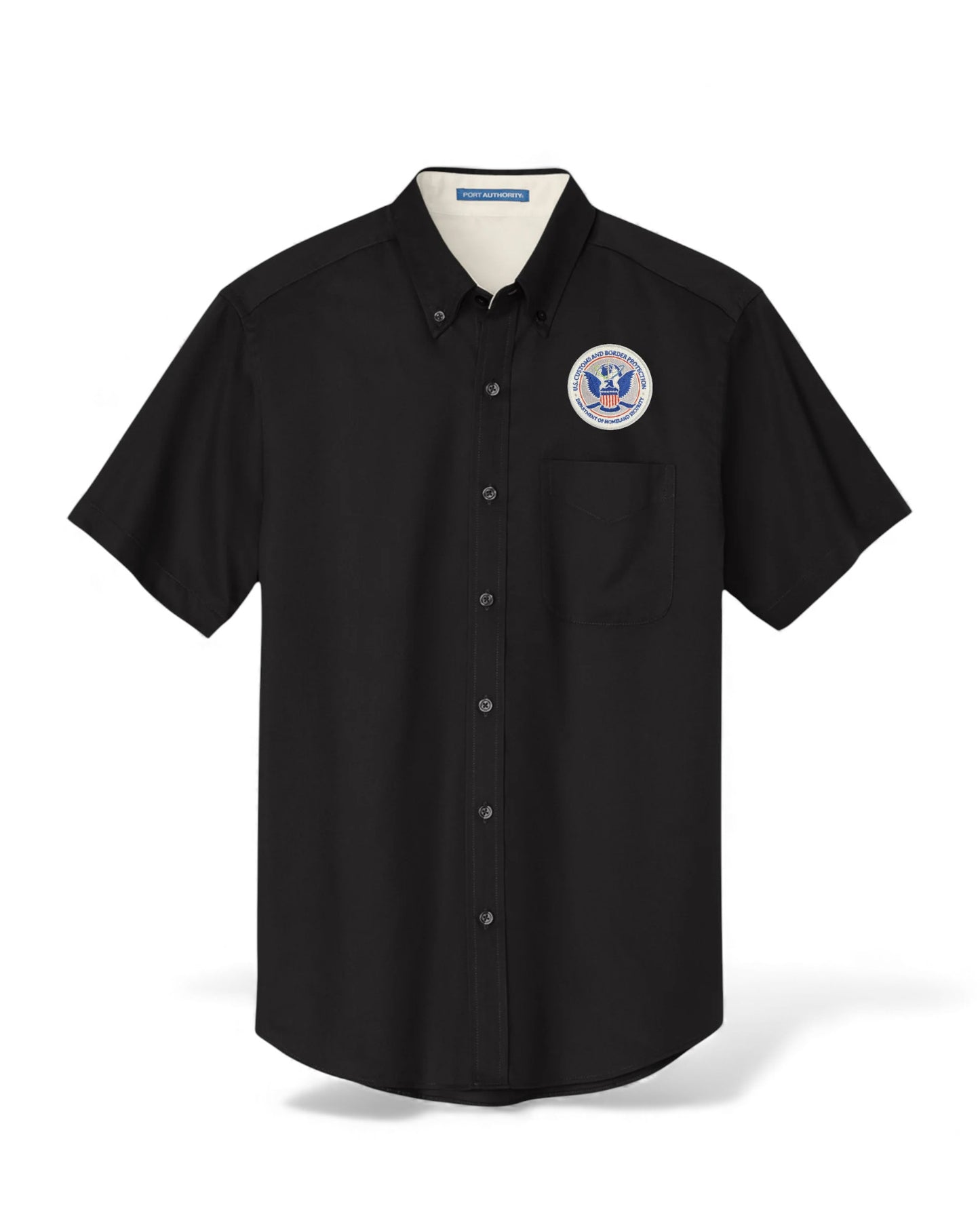 MEN'S CBP SEAL BUTTON UP DRESS SHIRT-S508 CLEARANCE