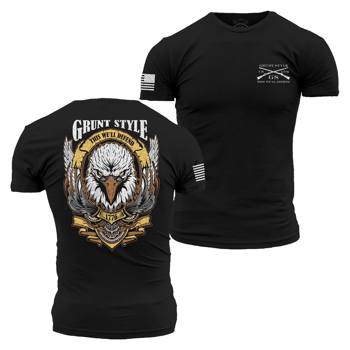 GRUNT STYLE EASY RIDER T-SHIRT - BLACK