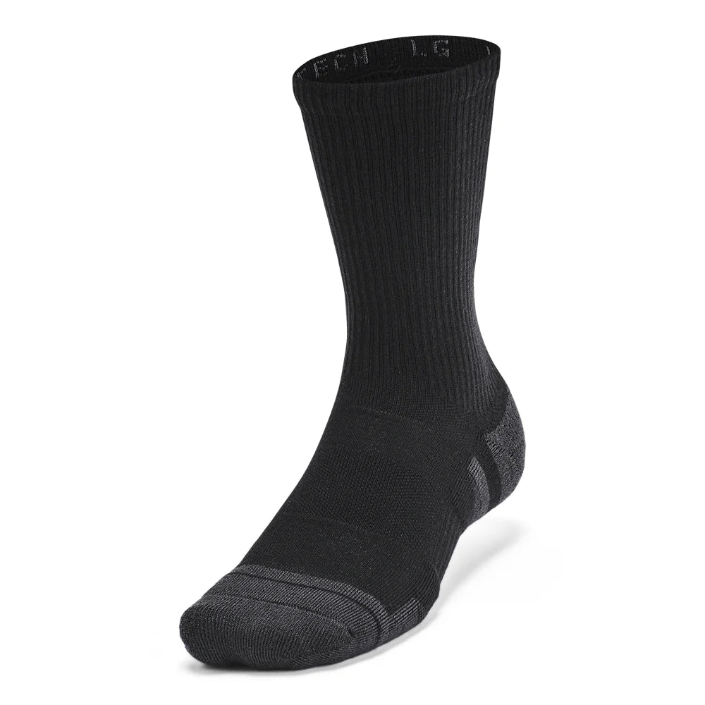 UA PERFORMANCE TECH 6-PACK CREW SOCKS