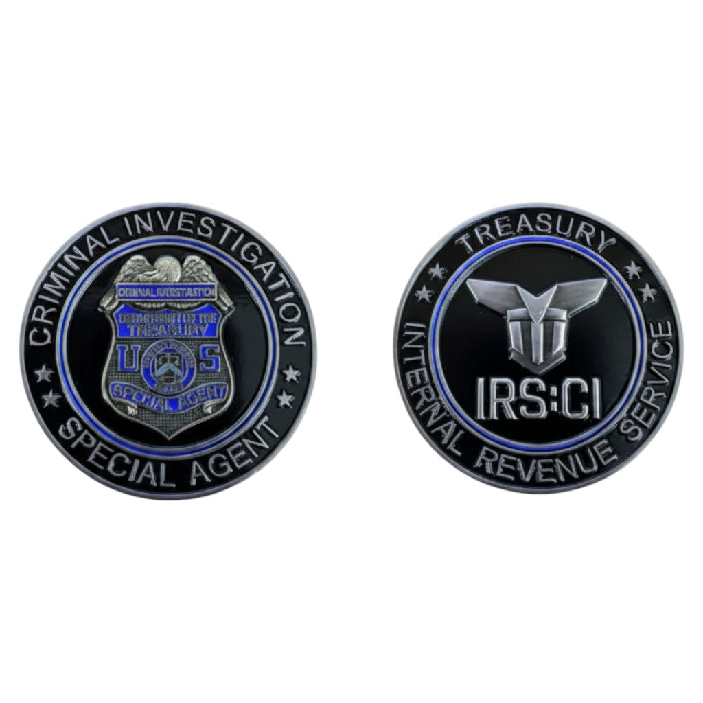 IRS-CI CHALLENGE COIN