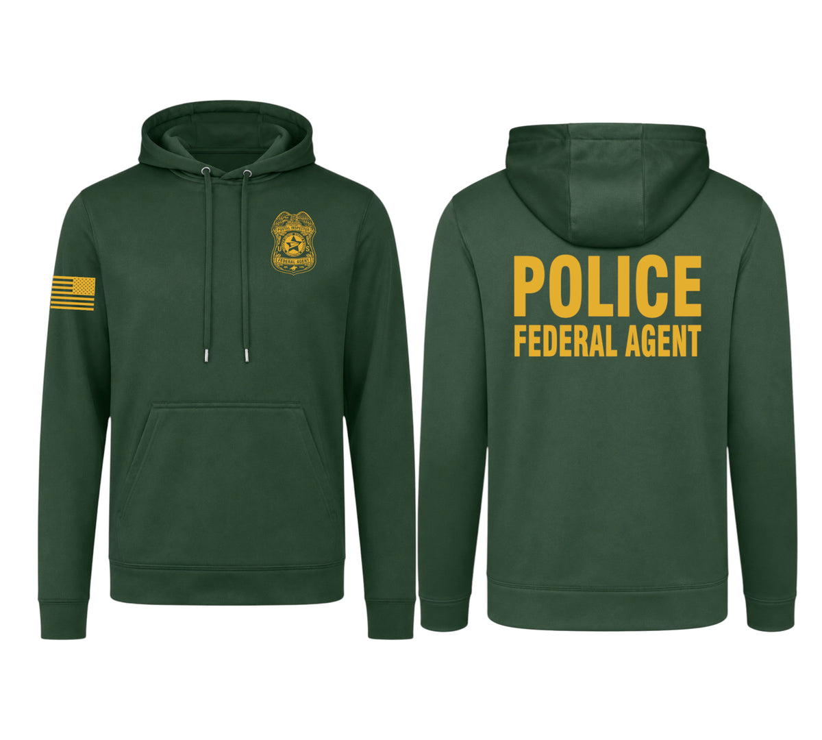 CLEARANCE POSTAL INSPECTOR SPORT-TEK SPORT-WICK HOODED PULLOVER F244