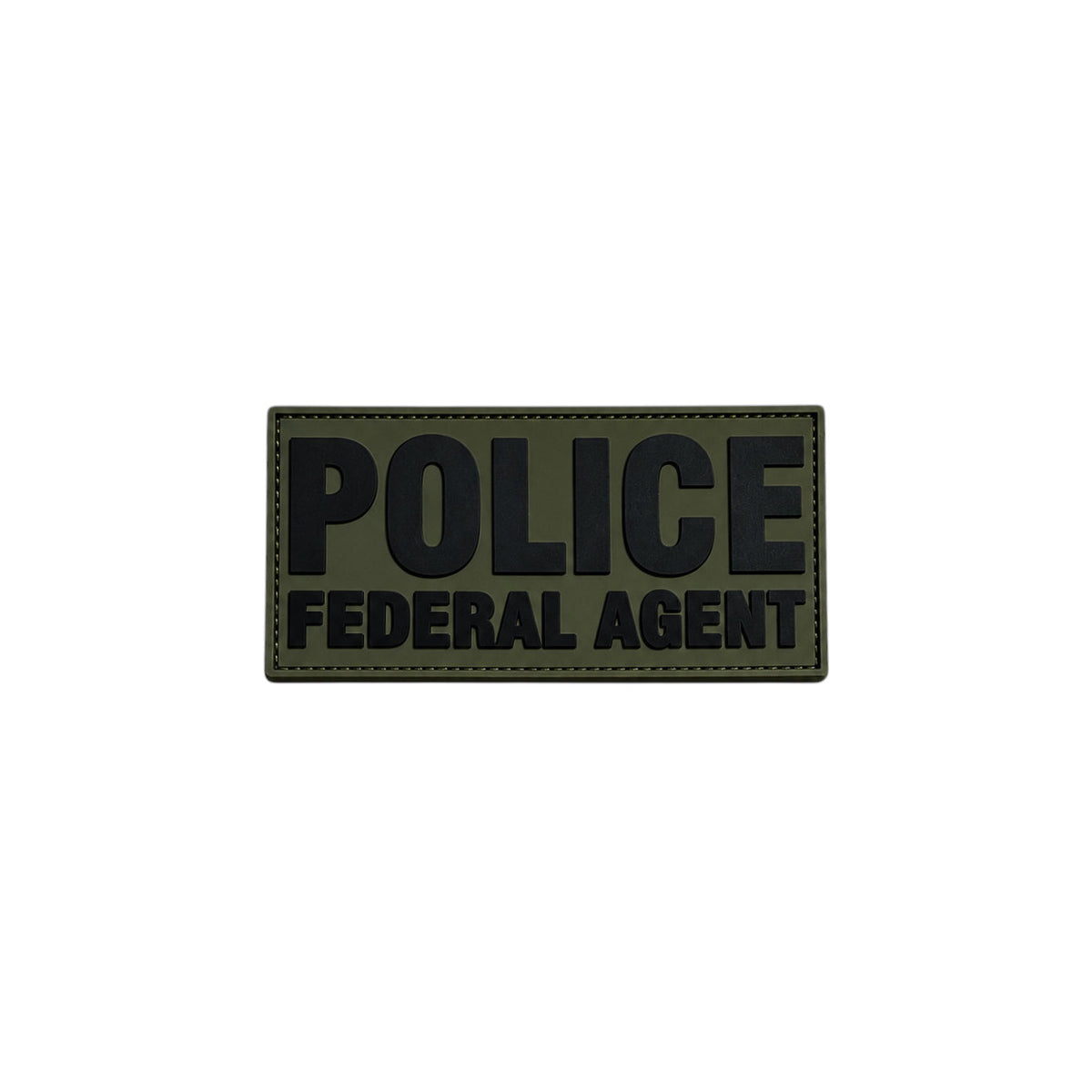 NEW PVS POLICE FEDERAL AGENT 6"X3"