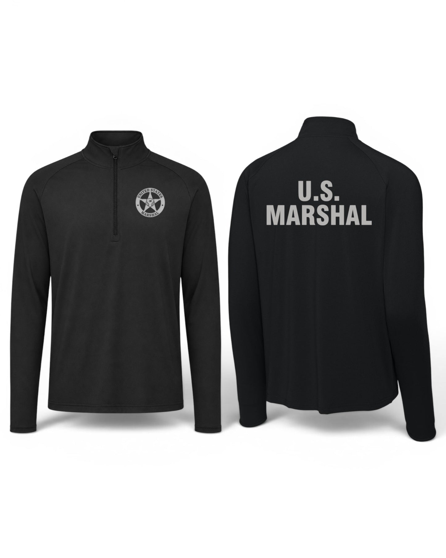 MEN'S USMS SPORT WICK STRETCH 1/2 ZIP PULLOVER-ST850
