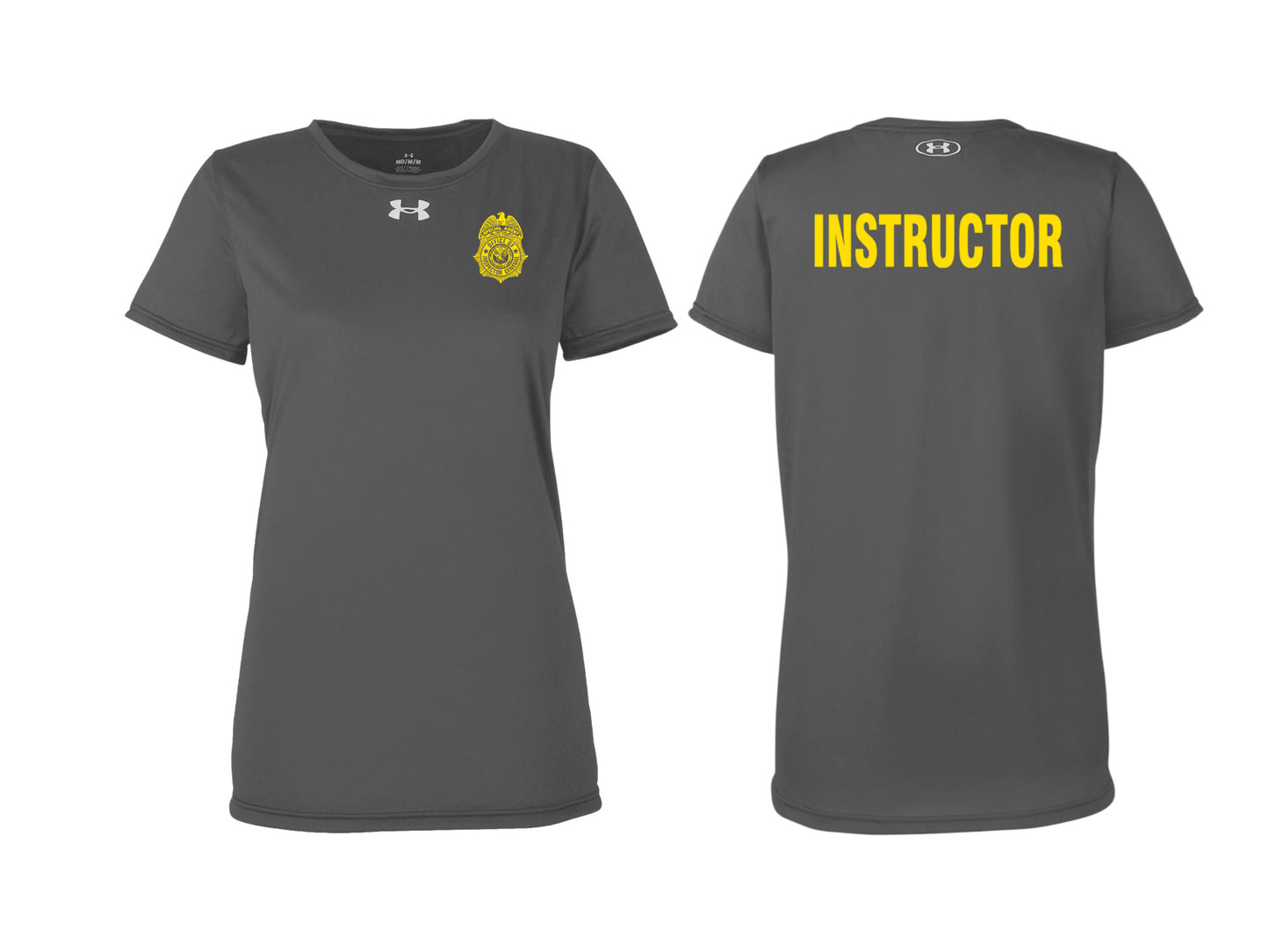 WOMEN'S VA OIG BADGE UNDER ARMOUR TECH TEE-1376847
