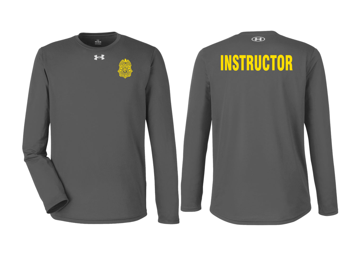 MEN'S VA OIG BADGE UNDER ARMOUR L/S TECH TEE-1376843