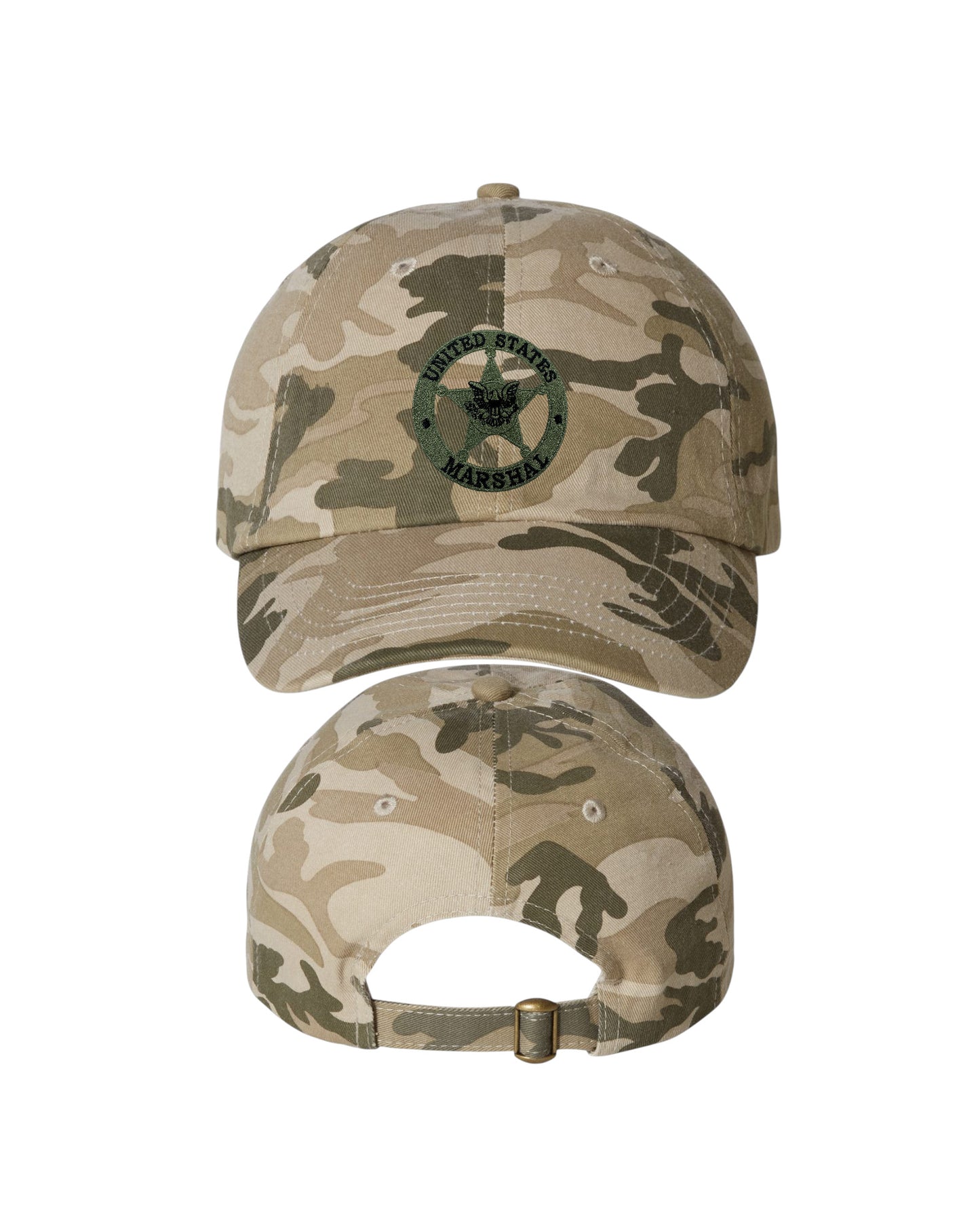USMS STAR EMBROIDERED LOW PROFILE HAT-VC300A